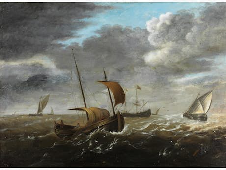Ludolf Backhuysen d. Ä., 1630/31 Emden – 1708 Amsterdam, Nachfolge des